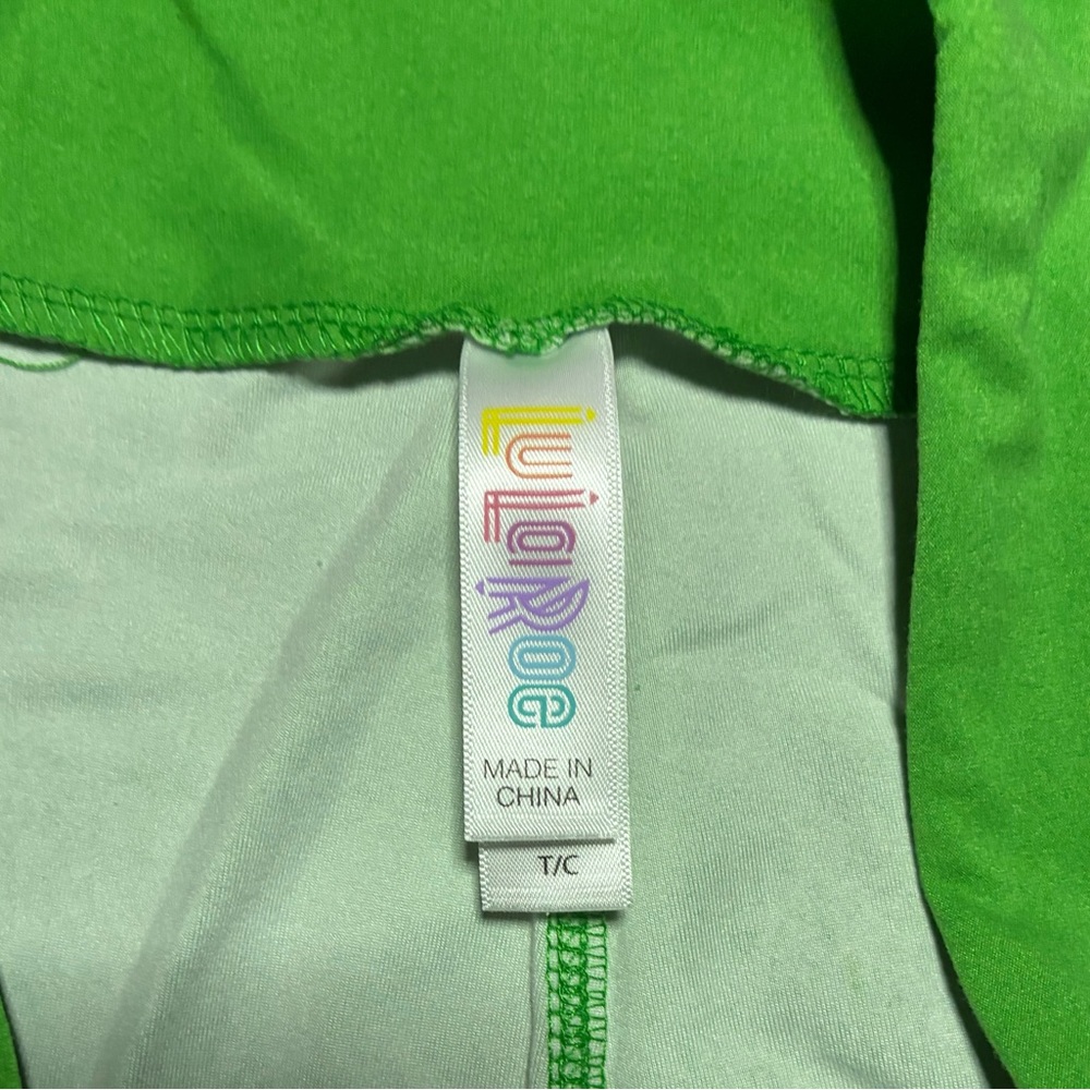 Women’s Green Ombre Leggings - Picture 2 of 2